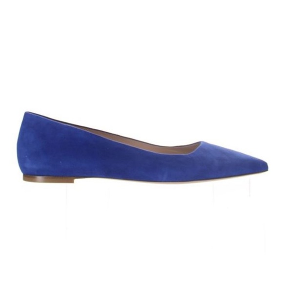 M.M. Lafleur Womens Rowan Ultramarine Pointed Toe Ballet Flats Size 36 - Picture 1 of 12